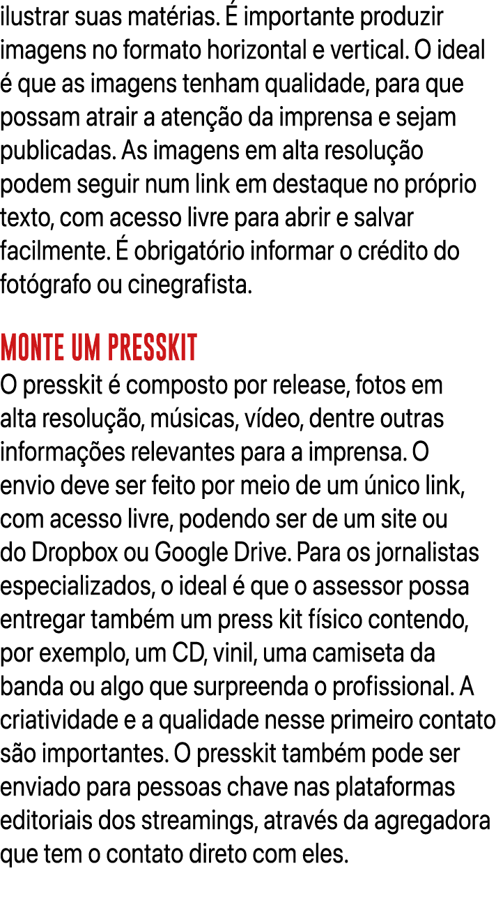 ilustrar suas mat rias.  importante produzir imagens no formato horizontal e vertical. O ideal   que as imagens tenh...